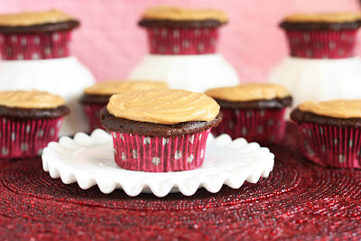 Lightened-Up Chocolate Cupcakes with Decadent Penuche Frosting